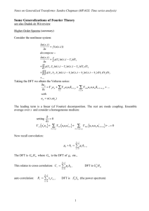 $ $$ $$$ Some Generalizations of Fourier Theory