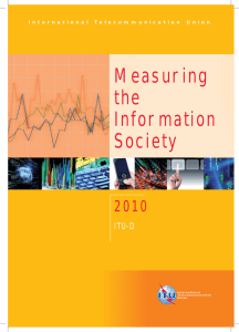 Measuring the Information Society