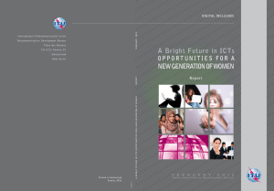A Bright Future in ICTs