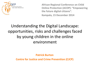 African Regional Conference on Child Online Protection (ACOP): “Empowering