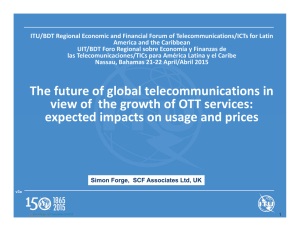 ITU/BDT Regional Economic and Financial Forum of Telecommunications/ICTs for Latin  America and the Caribbean 