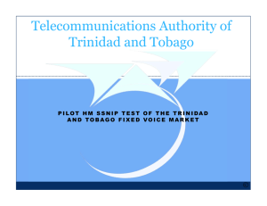 Telecommunications Authority of Trinidad and Tobago