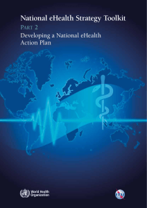 National eHealth Strategy Toolkit  P 2