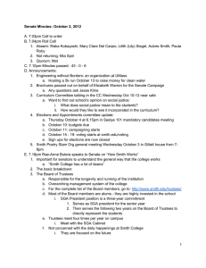 Senate Minutes: October 2, 2012  A. 7.03pm Call to order