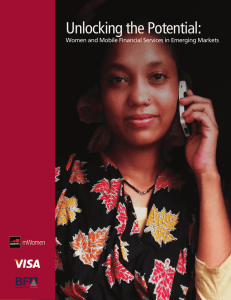 Unlocking the Potential: Women and Mobile Financial Services in Emerging Markets