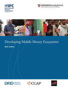 Developing Mobile Money Ecosystems Beth Jenkins