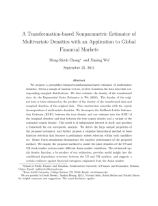 A Transformation-based Nonparametric Estimator of