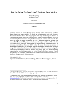 Did the Swine Flu Save Lives? Evidence from Mexico