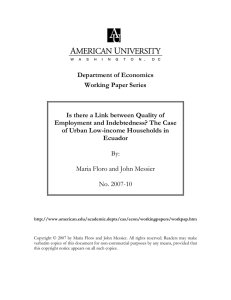 Department of Economics Working Paper Series