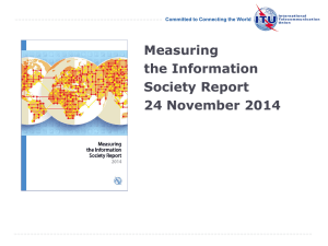 Measuring the Information Society Report 24 November 2014