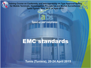 Training Course on Conformity and Interoperability on Type Approval testing