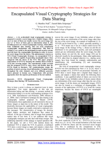 Encapsulated Visual Cryptography Strategies for Data Sharing