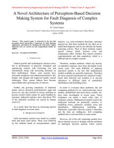 A Novel Architecture of Perception-Based Decision Systems