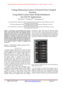 Voltage Balancing Control of Neutral-Point Clamped Inverters