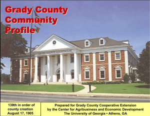 Grady County Community Profile