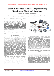 Smart Embedded Medical Diagnosis using Beaglebone Black and Arduino  Ch Srikanth
