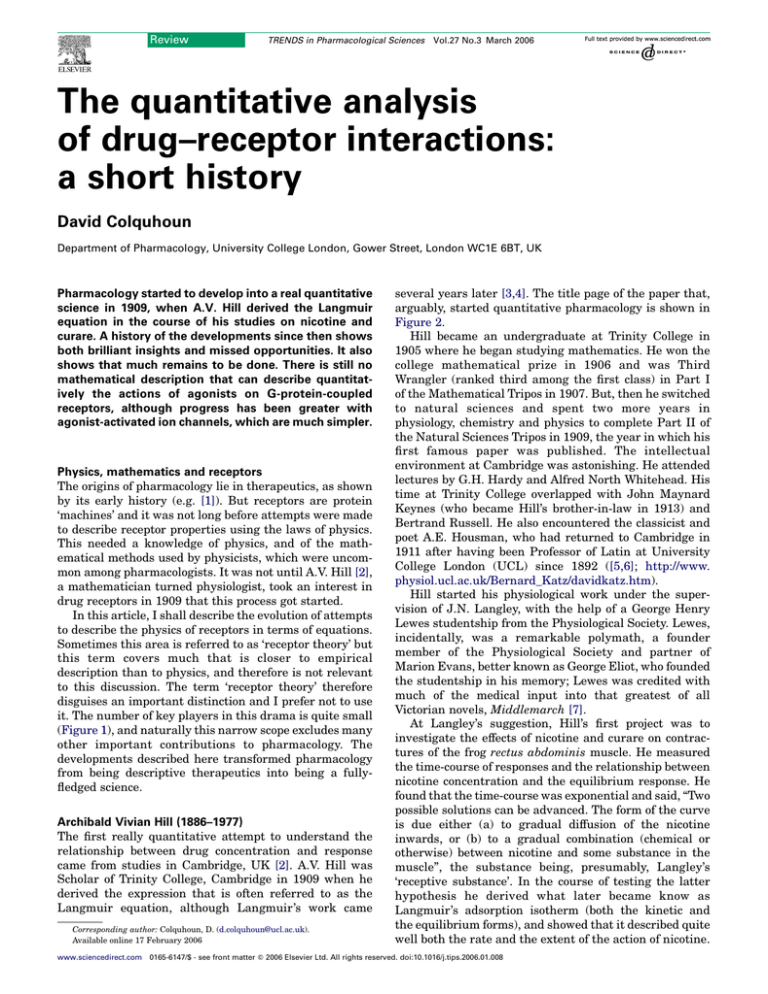 analysis of drug thesis