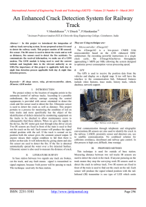 An Enhanced Crack Detection System for Railway Track 6