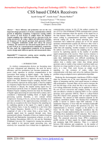 CSS based CDMA Receivers  —