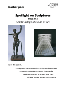 Spotlight on Sculptures teacher pack from the