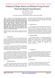 Enhanced Shape Retrieval Method Using Neural Network Based Classification  —