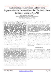 Realization and Analysis of Video Frame Reflector Using MATLAB