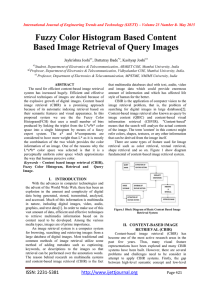 Fuzzy Color Histogram Based Content Based Image Retrieval of Query Images
