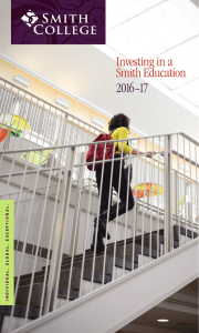 Investing in a Smith Education 2016-17 TIONAL.