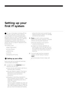 Setting up your first IT system