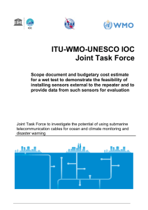 ITU-WMO-UNESCO IOC Joint Task Force