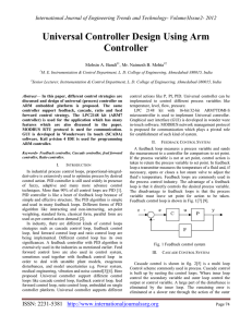 Universal Controller Design Using Arm Controller