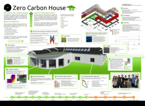 Zero Carbon House Worcester Zero Carbon House: Code for Sustainable Homes: