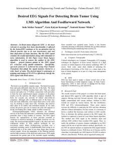 Desired EEG Signals For Detecting Brain Tumor Using Indu Sekhar Samant