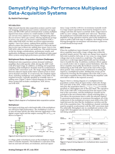 Demystifying High-Performance Multiplexed Data-Acquisition Systems By Maithil Pachchigar Introduction