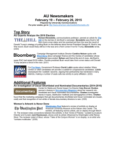 AU Newsmakers  Top Story – February 26, 2015