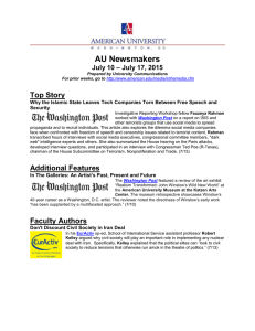 AU Newsmakers Top Story – July 17, 2015 July 10