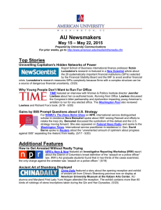 AU Newsmakers Top Stories – May 22, 2015 May 15