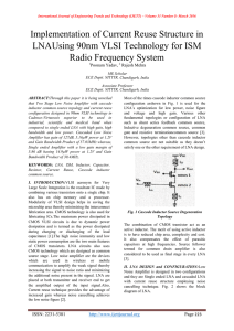 Implementation of Current Reuse Structure in Radio Frequency System