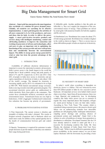 Big Data Management for Smart Grid