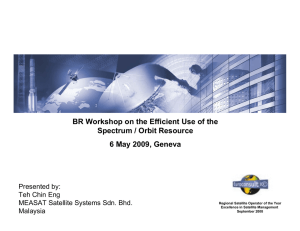 BR Workshop on the Efficient Use of the Presented by: