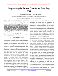 Improving the Power Quality by Four Leg VSI 1.Shweta R Malluramath 2.