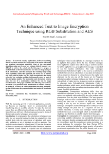 An Enhanced Text to Image Encryption Sourabh Singh