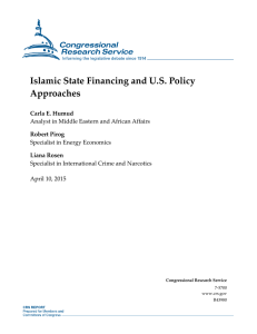 Islamic State Financing and U.S. Policy Approaches