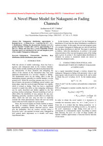 m Channels International Journal of Engineering Trends and Technology (IJETT) - Volume4Issue4-... Jyotheeswar K M