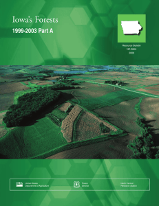 Iowa’s Forests 1999-2003 Part A Resource Bulletin NC-266A