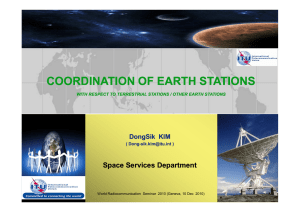 COORDINATION OF EARTH STATIONS