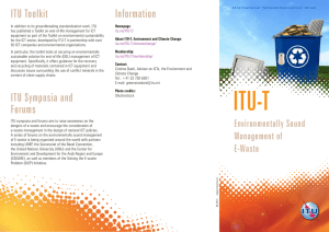 ITU Toolkit Information