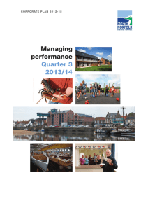 Managing performance Quarter 3 2013/14