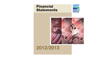 2012/2013 Financial Statements