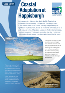Coastal Adaptation at Happisburgh Case Study: